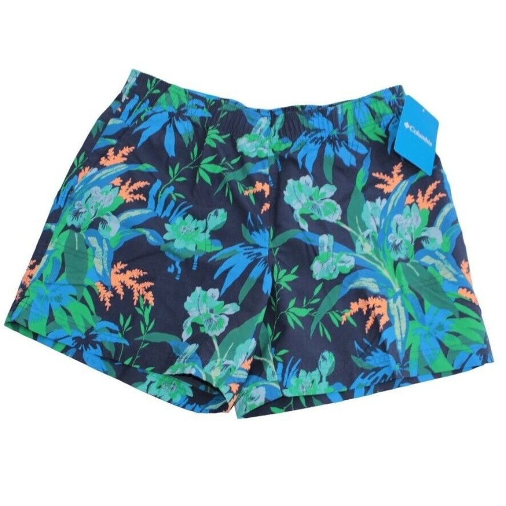 Columbia Women's Sandy River Ii Printed Short INSEAM 5" OMNISHADE Select a size - Picture 2 of 9